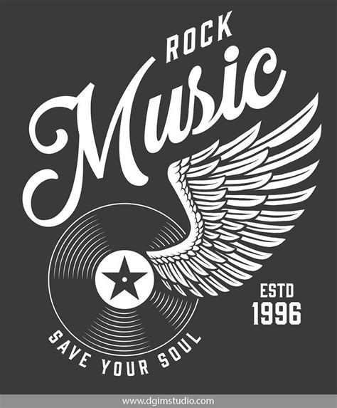 Rock And Roll Designs Bundle Rock And Roll Rock Music Studio Decor