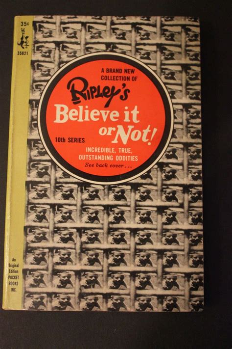 Has been added to your cart. Ripley's Believe it or Not 10th Series 1964 1st Printing ...