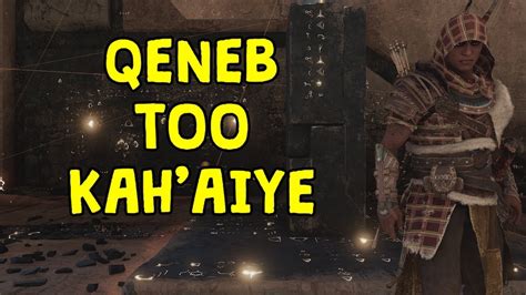 Qeneb Too Kahaiye Assassins Creed Origins Youtube
