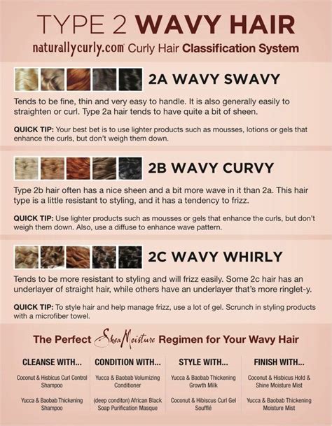 How to get super simple curly ponytail hair. TYPE 2 - WAVY HAIR CHART 2C.... | Hair ideas? | Pinterest