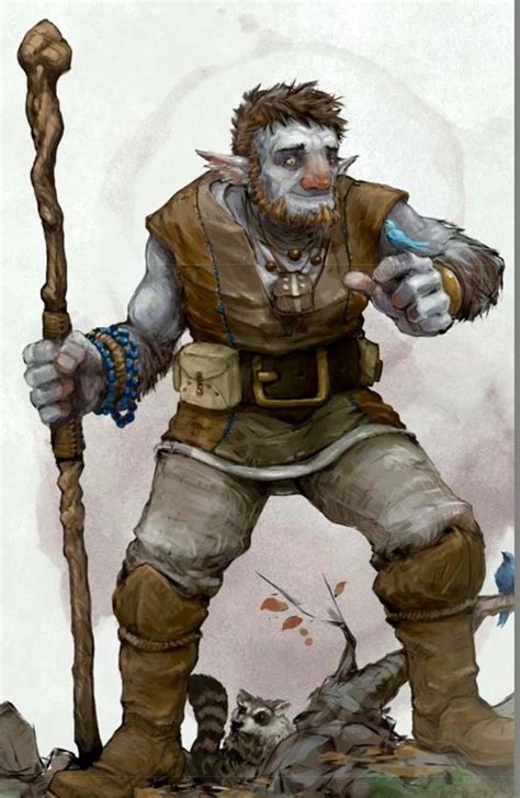 Firbolg Dungeons And Dragons Characters Fantasy Character Design