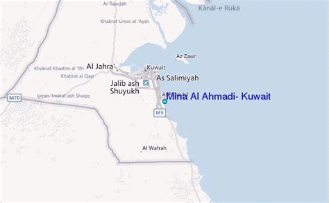 Mina Al Ahmadi Kuwait Tide Station Location Guide