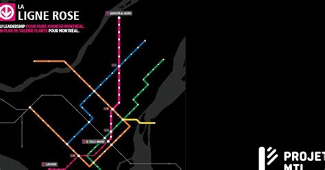 10 Choses à Savoir Sur La Ligne Rose De Valérie Plante Huffpost Nouvelles