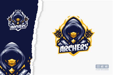 Archer Sport Logo Graphic By Magestic Std Creative Fabrica