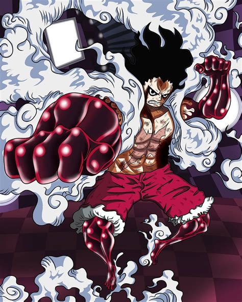 Anime Luffy Gear Fourth Wallpapers Wallpaper Cave