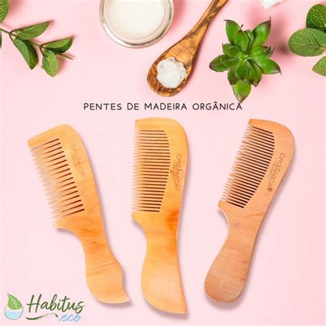 Loja de produtos sustentáveis on Instagram Os Pentes de Madeira da