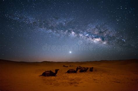 Sahara Milky Way Stock Photo Image Of Space Stars