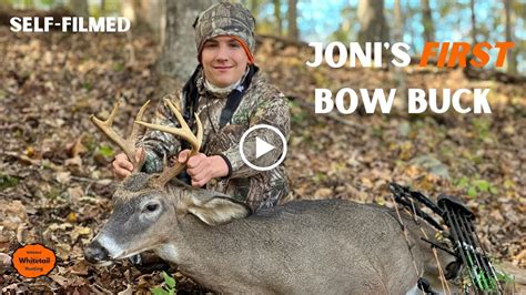 15 Yr Old Self Films And Shoots First Buck With Bow Unlimited
