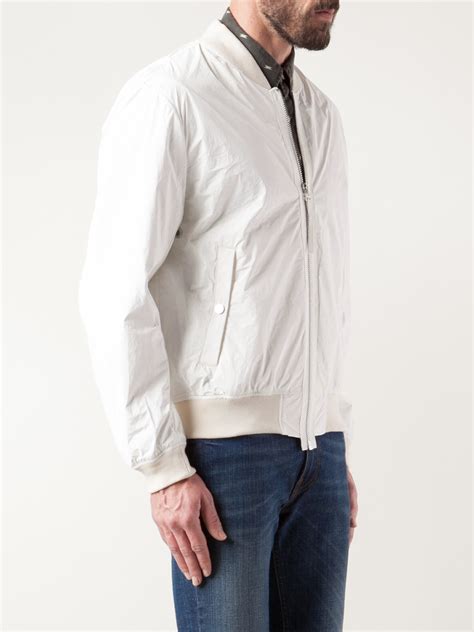 Lyst Our Legacy Bomber Jacket In White For Men