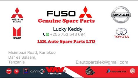 Lek Auto Spare Parts Ltd Dar Es Salaam