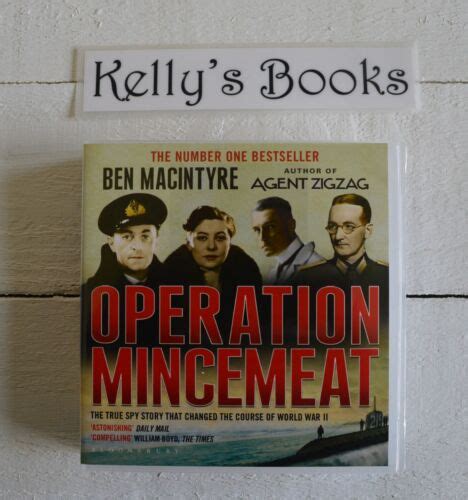 Operation Mincemeat Ben Macintyre Unabridged Audiobook 9cds 9781408812587 Ebay