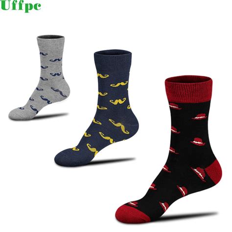 5 Pair 2018 Fashion Free Shipping Combed Cotton Brand New Men Socks