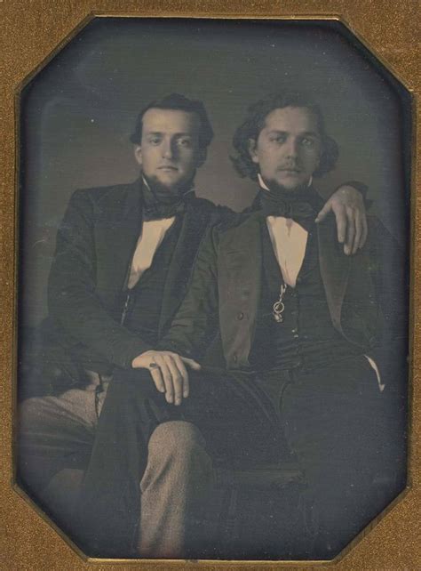 Rare Photographs Of Men Embracing Intimately In Victorian Times 1850