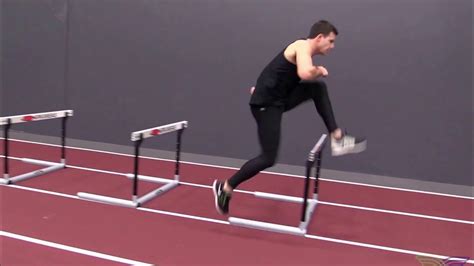 How To Hurdle 1 Step Drills Lead Leg Left Youtube