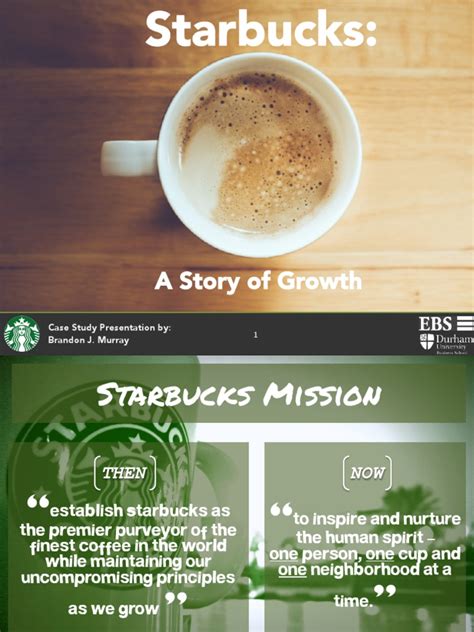Starbucks Presentation Case Study Starbucks Coffee Free 30 Day