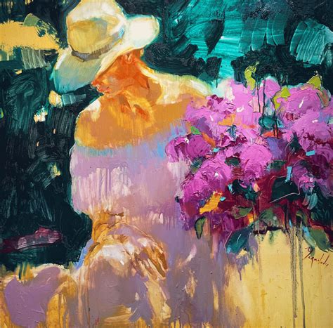 Iryna Yermolova Once In A Spring Park Original Painting For Sale
