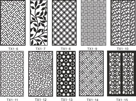 Cnc Jali Cutting Pattern Collection Free Vector Cdr Download