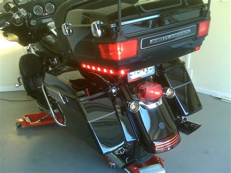 Plain guardian bell gremlin fits harley road king electra street road glide cvo. 09 ultra with street glide rear fender - Harley Davidson ...