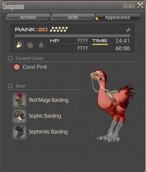 Everything You Need To Know About Companion Chocobos Ffxiv Guide