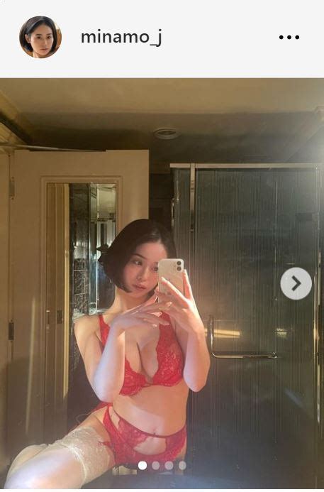 セクシー女優MINAMO 赤いランジェリー姿披露芸術みたい色気がダダ漏れよなど反響 芸能写真ニュース 日刊スポーツ