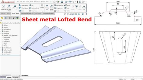 Solidworks Sheet Metal Tutorial Panel Artofit