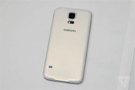 Samsung Galaxy S5 Hands On Photos The Verge