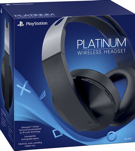 Sony Platinum Wireless 71 Virtual Surround Sound Gaming Headset For
