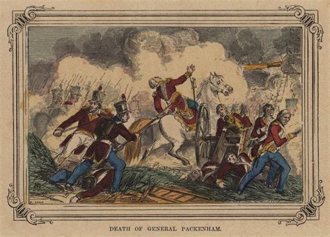 General Edward Pakenham Died In The Battle Of New Orleans While