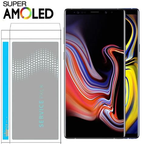 100 Orignal 64 Lcd With Frame For Samsung Galaxy Note 9 Note9