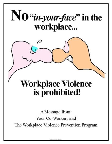 Eaposters Workplace Violence Prevention Posters
