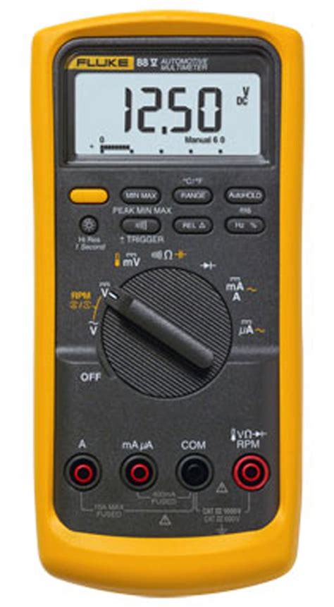 How To Use An Electronic Digital Multimeter Dmm To Measure Voltage
