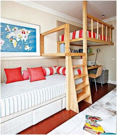 Bunk Bed With Study Table Underneath Kids Rooms Designs Kids Room