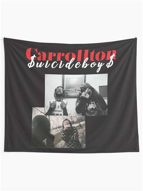 Uicideboy Carrollton Tapestry Classic Celebrity Tapestry