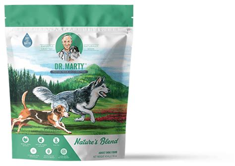 Marty pets, we source, chop, and cook every meal right here in the usa. Nature's Blend, Dr. Marty's Premium Freeze-Dried Dog Food ...