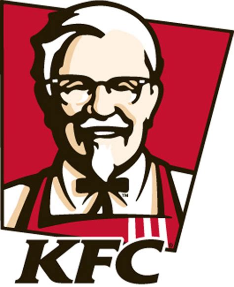 The logo portrays a parody of a commercial logo that is the legal property of kfc corporation. New KFC logo: It's all about The Colonel