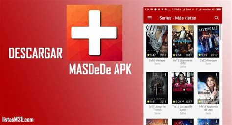 Te contamos algunas de nuestras mejores recomendaciones, para que puedas ver todas tus series y películas favoritas cuando… Descargar y configurar MasDeDe apk gratis para Android ...