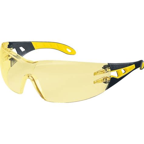 Uvex Pheos S Amber Cr Safety Glasses 9192788 Uk