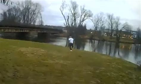 Police Search Kalamazoo River For Man Who Jumped In During Police Chase