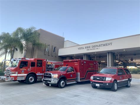 Vista Fire Stations City Of Vista