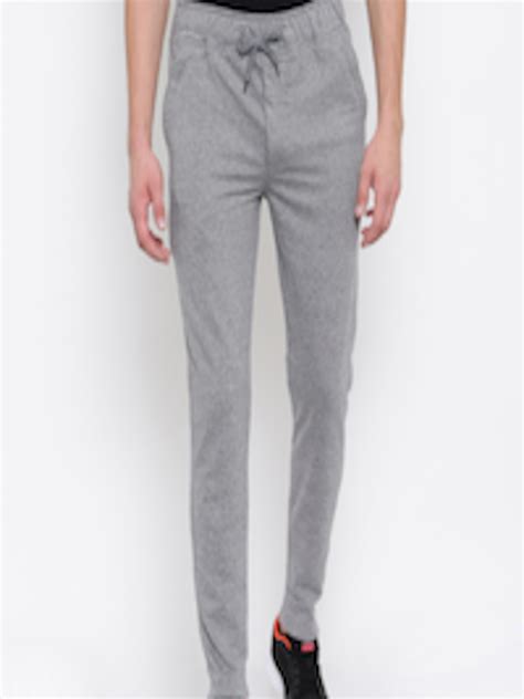 Buy Sports52 Wear Grey Melange Track Pants Track Pants For Men