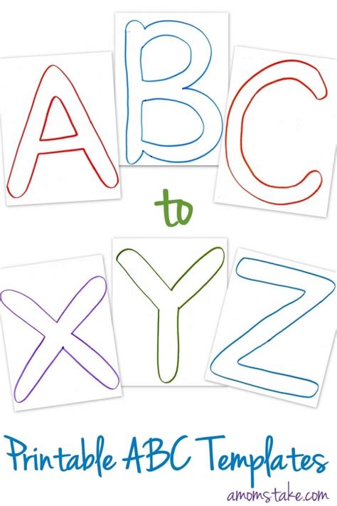 Free Abc Printable Tracing And Activity Cards A Moms Take