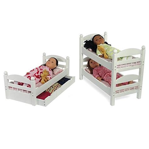 Emily Rose 18 Inch Doll Furniture 3 Single Stackable 18 Inch Doll