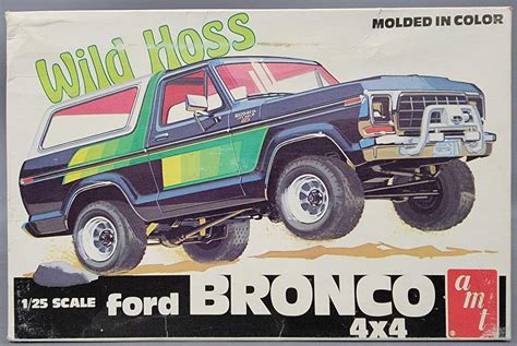 Wild Hoss 1978 Ford Bronco Truck 125 Amt Models