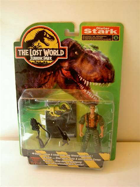 Jurassic Park Lost World Matchbox Tracker Trapper 4x4 Eddie Carr Kenner Toy Figure Set