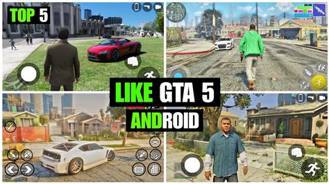 Top 5 Like Gta 5 High Graphics Games For Android Best Gta 5 High