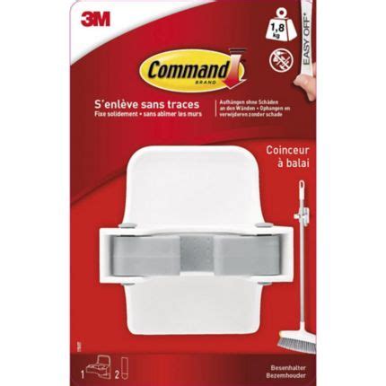 This is the complete guide to command hook hacks. 3M Command broom holder