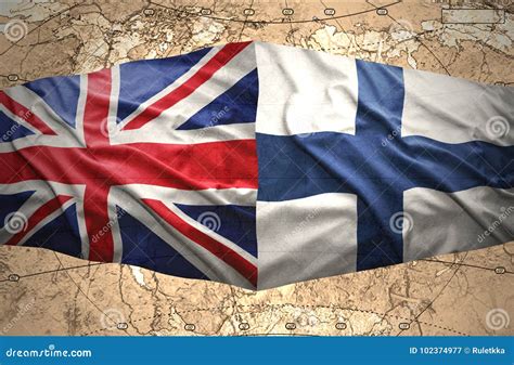 Finland And United Kingdom Stock Illustration Illustration Of Finland