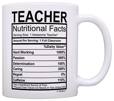 Buy Teacher Ts For Women Teacher Tional Facts Teacher Appreciation Ts Funny Teacher Mug