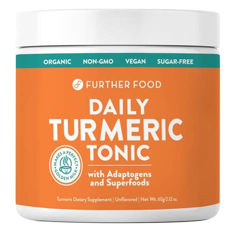 Further Food Daily Turmeric Tonic Best Turmeric Products On Amazon