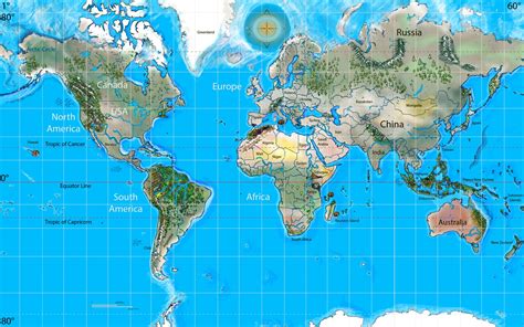 Real Map Of The Earth World Map